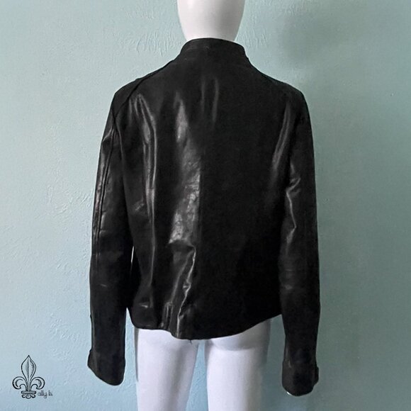 🐎Laundry by Shelli Segal Leather Jacket🐎 - Picture 5 of 8